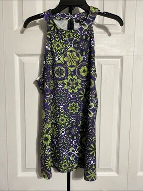 PRETTY Shall we tank top shirt blouse size XL